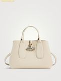 Túi Đeo Chéo Longchamp Roseau S Handbag In Cowhide Leather With Silver Metallic Hardware Paper 