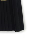  Chân Váy Xếp Ly MLB Women's Varsity Sporty Pleated Mini Skirt New York Yankees Black 3FSKV0163-50BKS 