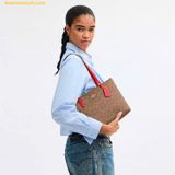  Túi Tote Coach Fiona Zip Tote Bag In Signature Canvas Carnation CBT18 - Maple 
