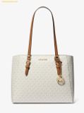  Túi Tote Michael Kors Charlotte Large 3-in-1 Signature Logo Tote Bag Vanila 35F3GCFT9T 