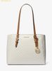  Túi Tote Michael Kors Charlotte Large 3-in-1 Signature Logo Tote Bag Vanila 35F3GCFT9T 