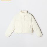  Áo Khoác Phao SAPO Pastel Puffer SPJPG11G01 - Trắng 