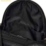  Balo Mini MLB Pu Embo Mini Backpack Monogram Series New York Yankees 7ABKM036N-50BKS Black 