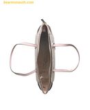  Túi Tote Michael Kors Marilyn Medium Tote Bag Signature Logo In Powder Blush Multi 35F5G6AT2B 