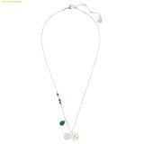  Dây Chuyền Swarovski Symbolica pendant Clover, Green, Mixed metal finish 5535554 
