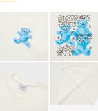  Áo Phông ADLV Crayon Three Bear Artwork Short Sleeve T-Shirt Trắng 