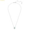 Dây Chuyền Swarovski Una necklace Octagon cut, Blue, Rhodium plated 5640289 
