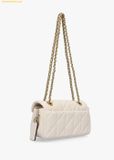  Túi Đeo Vai COACH Tabby 20 Nappa Quilted Chalk Leather Shoulder Bag Trắng CP149 