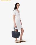  Túi Tote Lacoste Tote Bag - Size S - Navy Blue - NF2037PO 