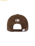  Mũ Lưỡi Trai MLB Corduroy Unstructured Ball Cap LA Dodgers 3ACPWC156-07BRS Nâu (Nhung Tâm) 
