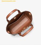  Túi Tote Michael Kors Vincent Extra-Small Logo Crossbody Bag With Card Case 35F4G2VC0B Nâu Logo 