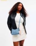  Túi Đeo Chéo Coach Laurel Small Shoulder Bag With Mirror Charm And Pouch Màu Xanh 