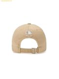  Mũ Lưỡi Trai MLB Varsity Vintage Cursive Colorblock Unstructured Ball Cap NY (Sand) 3ACPVL74N-50SAS 