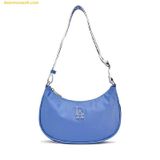  Túi Đeo Vai MLB Basic Nylon Adjustable Hobo Bag LA Dodgers L.Cobalt Blue 3ABQS033N-07CBL 