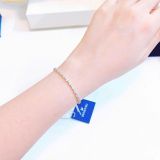  Lắc tay Swarovski Subtle Trilogy bracelet 5465384 White 