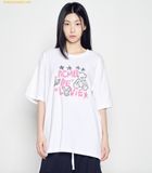  Áo Phông ADLV Universe Drawing Short Sleeve T-Shirt Trắng 