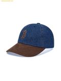  Mũ Lưỡi Trai MLB Boston Red Sox Denim Suede Touch Unstructured Ball Cap - 3ACPB125N-43NYS - Xanh Đen 