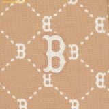  Đầm Polo MLB Women's Diamond Monogram Jacquard Pique Dress BOS (L.Camel) 3FOPM0443-43CAL 