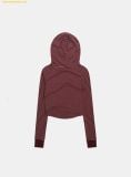  Áo Cardigan Hoodie Badblood Beyond Soft Hood Slim Fit - Stripe Wine w-hde25-001 