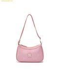  Túi Đeo Vai MLB Diamond Monogram JQD Mini Hobo Bag New York Yankees 7ACRMD15N-50PKL Hồng 