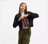  Túi Đeo Chéo Coach Smith Mini Tote Bag In Signature Jacquard Maple CCF80 