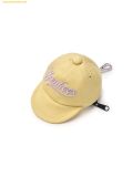 Charm Móc Khoá MLB Cursive Ball Cap Pouch Keyring NY (L.Yellow) 3APOV015N-50YEL 