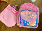  Balo MLB Shiny Backpack Set 7FBK0033N-50PKL Màu Hồng (Set Balo + Túi Tote) 