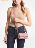  Túi Đeo Chéo Michael Kors Greenwich Extra-Small Saffiano Leather Sling Crossbody Bag Pink 