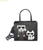  Túi Tote Karl Lagerfeld Paris Maybelle Satchel Màu Đen 