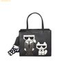 Túi Tote Karl Lagerfeld Paris Maybelle Satchel Màu Đen
