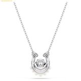  Dây Chuyền Swarovski Symbolica pendant Crystal pearl, Round cut, Pavé, Horse shoe, White, Rhodium plated 5736972 