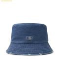  Mũ Bucket MLB Basic Coopers Denim Bucket Hat NY (L.Blue) 3AHTDS24N-50BLL Xanh 