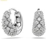  Bông Tai, Khuyên Tai Swarovski Sublima earrings White, Rhodium plated 5732282 