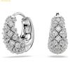  Bông Tai, Khuyên Tai Swarovski Sublima earrings White, Rhodium plated 5732282 