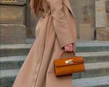  Túi Xách JW PEI Keyla Faux Suede Top Handle Bag - Brown 