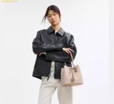  Túi Đeo Chéo Coach Rowan Bucket Bag In Signature Canvas Taupe - CBH07 