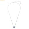  Dây Chuyền Swarovski Bella V pendant Round cut, Blue, Rhodium plated 5734232 