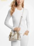  Túi Đeo Chéo Michael Kors Mina small crossbody bag with Signature logo and chain Light Multicolor Cream 35H3G4MC1B 