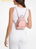  Balo Mini Michael Kors Rhea Extra-Small Pebbled Leather Backpack 35T5GRAB0L Màu Hồng 
