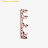  Nhẫn PANDORA Sparkling Crown Ring Pink 
