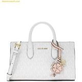  Túi Đeo Chéo Michael Kors Scarlett Extra Small Monogram Crossbody Optic Aluminum 