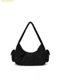  Túi Đeo Vai MLB Vintage Street Studded Hobo Bag New York Yankees Black 3ABQVB26N-50BKS 