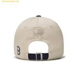  Mũ Lưỡi Trai MLB Lettering Color Block Unstructured Ball Cap BOS - 3ACPVL14N-43NYD - Navy 