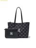 Túi Tote MLB Diamond Monogram Jacquard Tote Bag New York Yankees 3AORMJ16N-50BKS - Đen