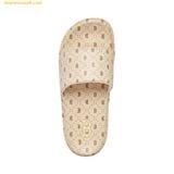  Dép MLB Chunky Mound Diamond Monogram Boston Red Sox Cream 3ALPCDM33-43CRS 