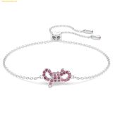  Lắc Tay, Vòng Tay Swarovski Lifelong Bow bracelet 5723553 - Pink 