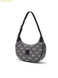  Túi Đeo Vai MLB Classic Monogram Vintage Denim Hobo Bag New York Yankees – Đen 3ABQMV55N-50CGS 
