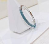  Vòng Tay, Lắc Tay Swarovski Dextera bangle Blue - 5642919 