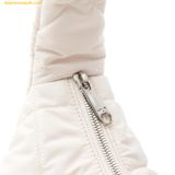  Túi Đeo Chéo Chần Bông MLB Quilted Hobo Bag Large Boston Red Sox Cream 3ABQL0936-43CRP Trắng 