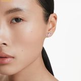  Bông Tai, Khuyên Tai Swarovski Lifelong Bow stud earrings 5723557, Hồng 